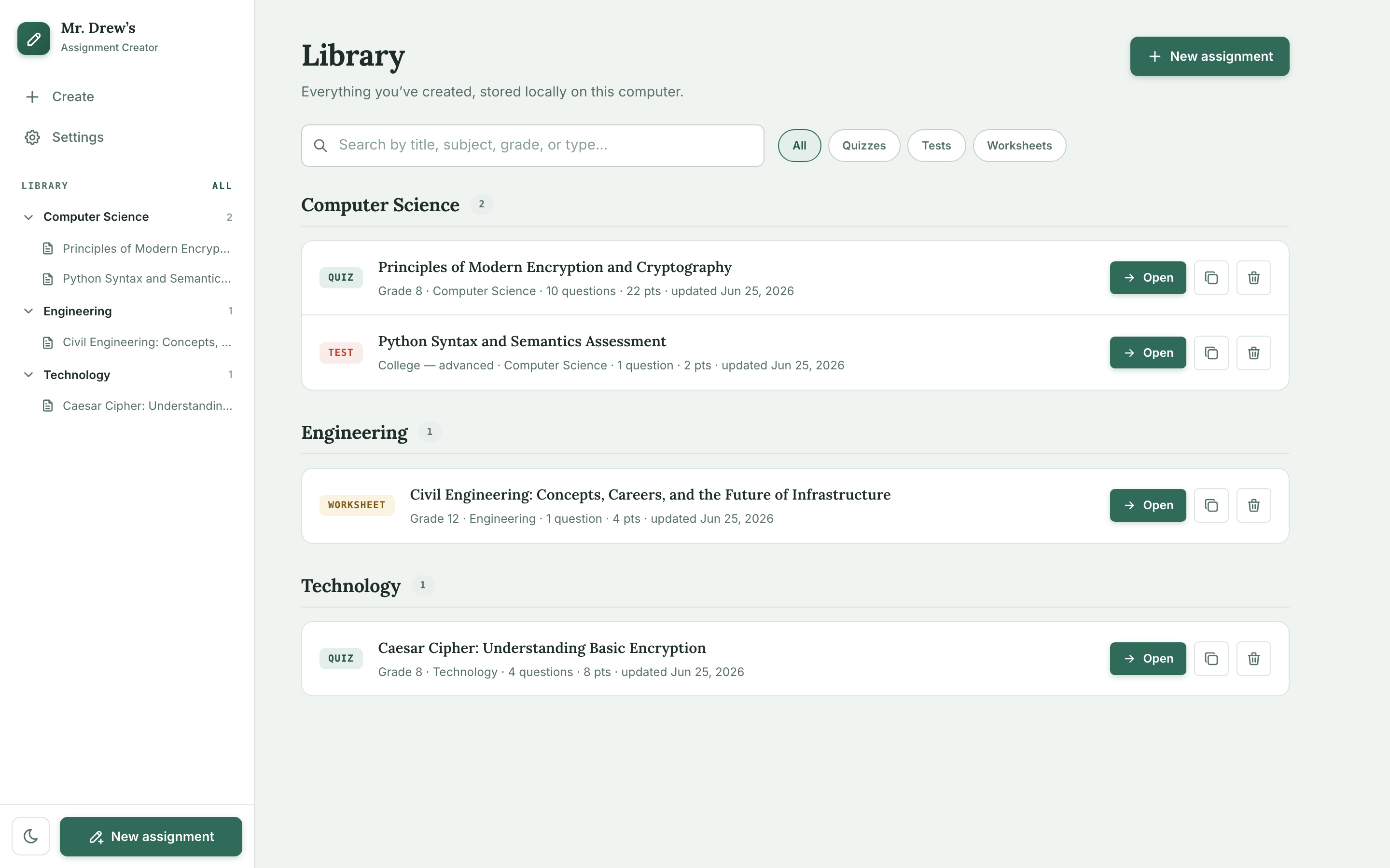 Library